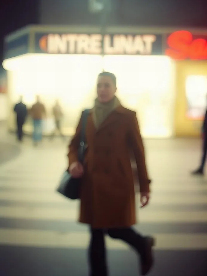 Blurred vision at night